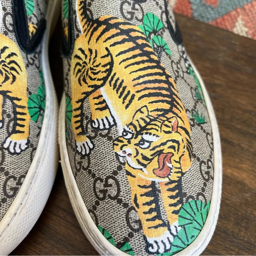 GUCCI Dublin Bengal Tiger Men’s Loafers 9 (US 9.5)